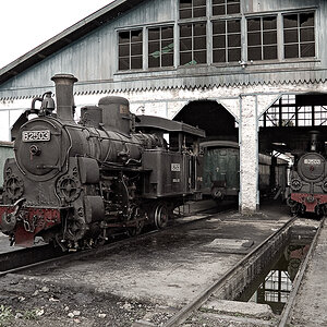 Lokomotiven Ambarawa Bahn