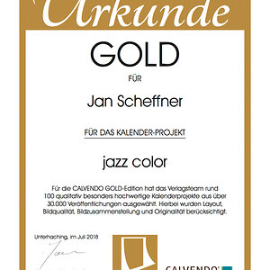 CALVENDO GOLD Scheffner Jan 2017