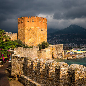 Alanya nach Regenwetter