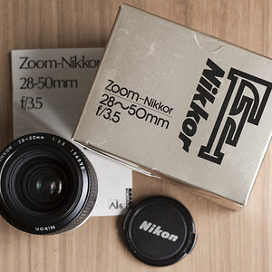 Nikon Nikkor 3.5 28 50