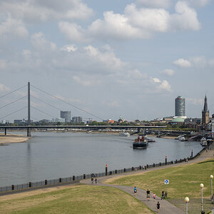 Düsseldorf Oberkassler Brücke