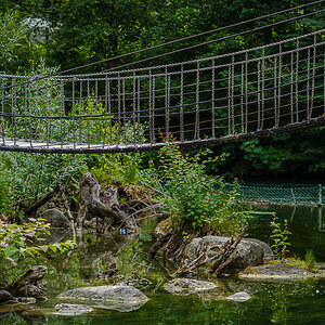 Hängebrücke Zoo München