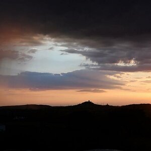 Regen vs Abendsonne