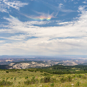Zirkumhorizontalbogen - Homestead-Overlook, Utah, USA
