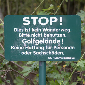 Schild Golf1