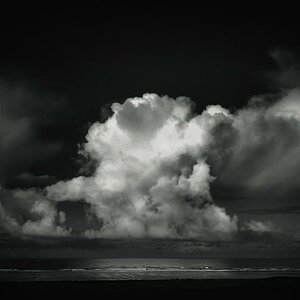 seascape bw