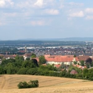 Blick von der Altenburger Straße 85mm