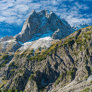 Lamsenspitze im Frühherbst