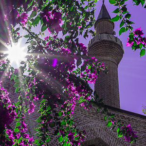 Süleymaniye Moschee Gegenlicht