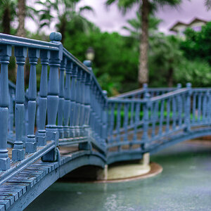 Brücke im Park