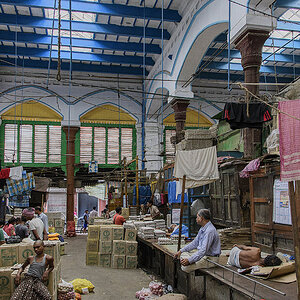 Alte Markthalle aus der Kolonialzeit