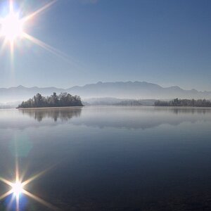 früher Morgen am Staffelsee