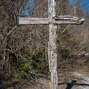 Holzkreuz am Jachen
