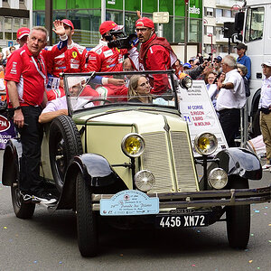 Fahrerparade 24h Le Mans 2013