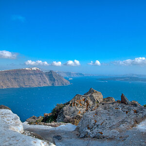 Santorin, freihand