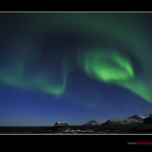 Polarlicht in Nordnorwegen