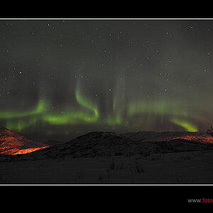 Polarlicht in Nordnorwegen
