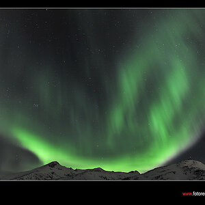 Polarlicht in Nordnorwegen