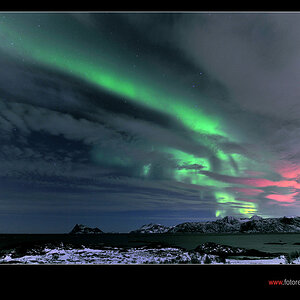 Polarlicht in Nordnorwegen