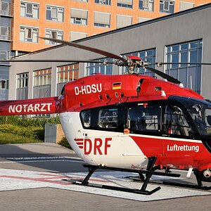 Rettungshubschrauber im Einsatz