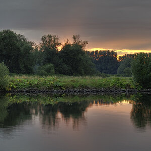 Sonnenuntergang, Kocks Loch
