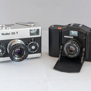 Rollei 35 T und Minox 35 GL