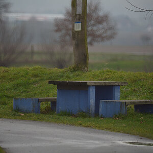 Der blaue Tisch
