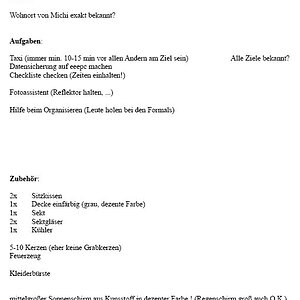 Checkliste Hubsi