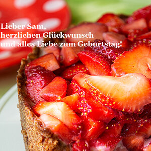 123 Herzlichen Glückwunsch, lieber Sam!