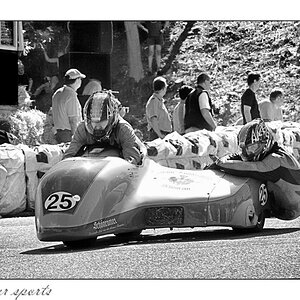 Seitenwagen beim Oldtimer GP in Schwanenstadt (Ö)