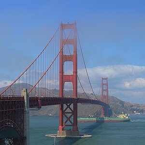 Golden Gate im Nebel