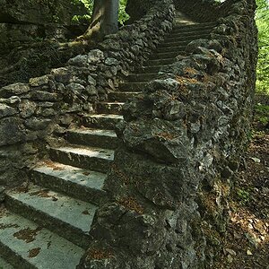 Treppe ins Nichts