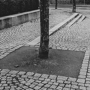 November in der Stadt.