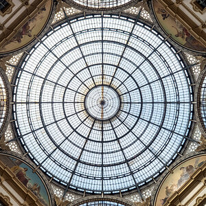 Glaskuppel in Mailand