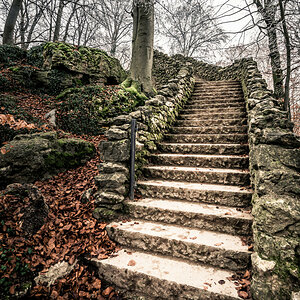 Stairs to Belvedere
