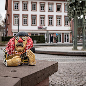 Rosenmontag 2021: Fastnachtsbrunnen