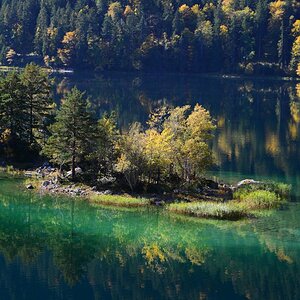 Eibsee Herbstbild