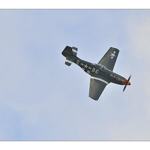 P 51 Mustang 6 gerahmt klein