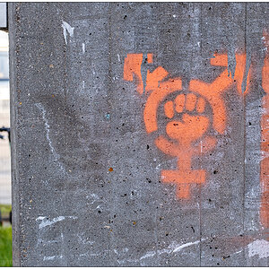 071 Fotospaziergang – Graffiti Frauenpower