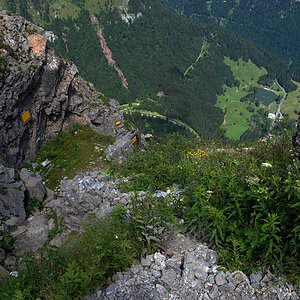 Blick ins Tal, Plöckenhaus