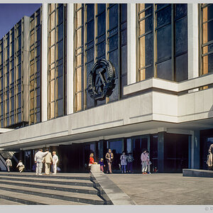 Eingang Palast der Republik