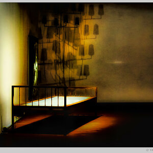 Kunstinstallation aus dem Museum des Zentrums