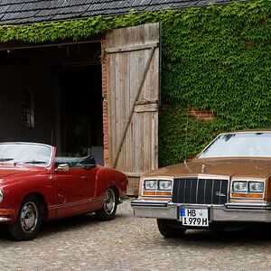 Buick Riviera, VW Karmann Ghia.jpg