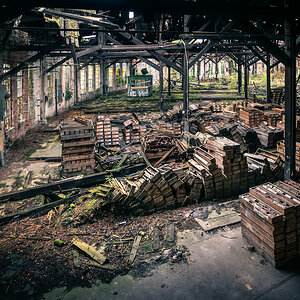 Roundhouse with Core Samples