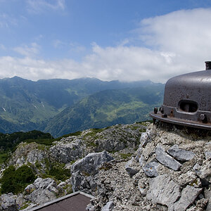 500kg Panzerkuppel, Beobachtungsstellung Gipfel