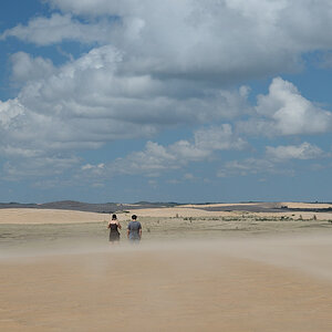 Sanddüne bei Santa Cruz / Bolivien