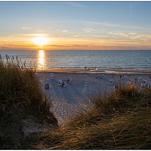 382 Sylt – Sonnenuntergang Kliff Kampen I