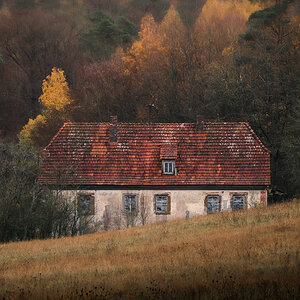 A Lost Farm House in Autumn