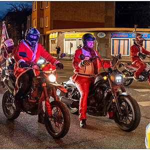 561 X-Mas Ride 2022 durch Kiel II
