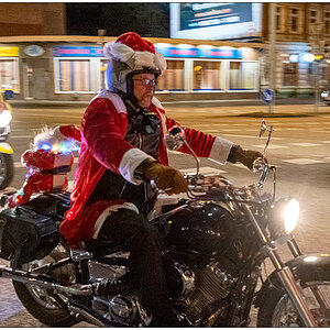 566 X-Mas Ride 2022 durch Kiel VII